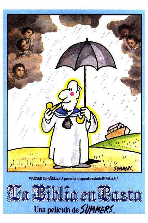 La Biblia en pasta 1984 official movie poster