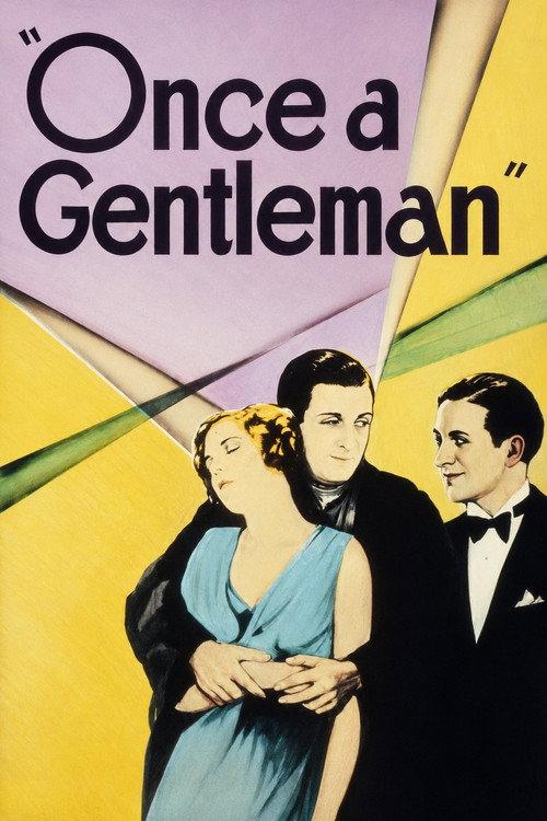 Once a Gentleman 1930 official movie poster