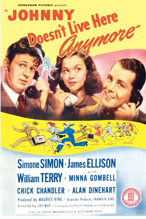 Johnny Doesn't Live Here Anymore 1944 official movie poster