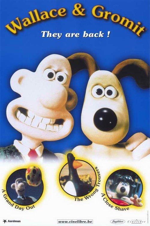 Wallace & Gromit: The Best of Aardman Animation 1996 official movie poster