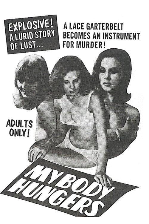 My Body Hungers 1967 official movie poster