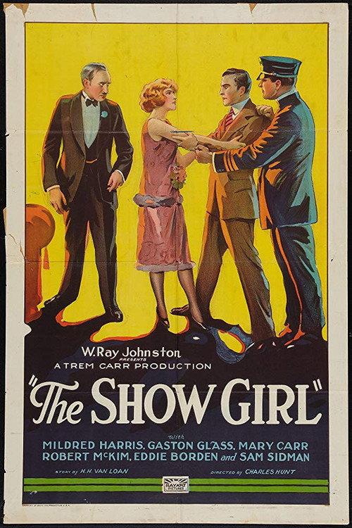 The Show Girl 1927 official movie poster