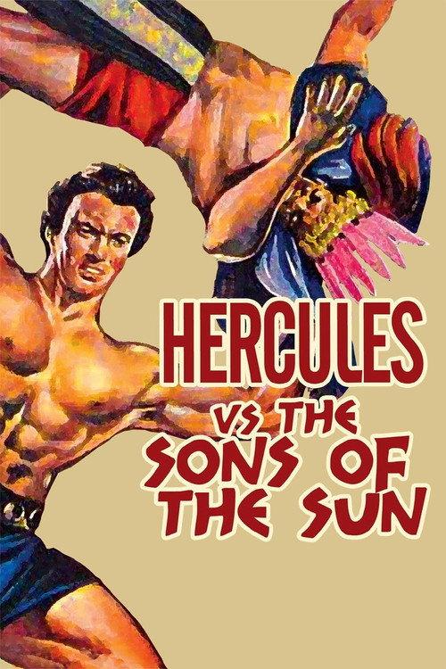 Hercules Against the Sons of the Sun 1964 official movie poster