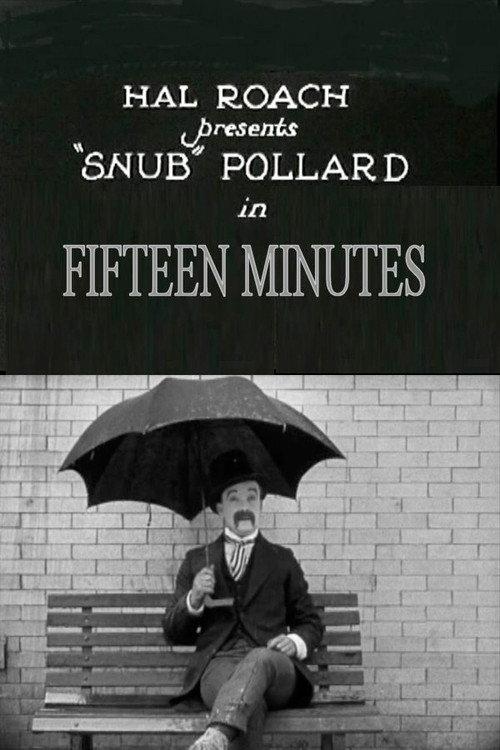 Fifteen Minutes 1921 official movie poster