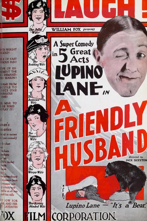 A Friendly Husband 1923 official movie poster