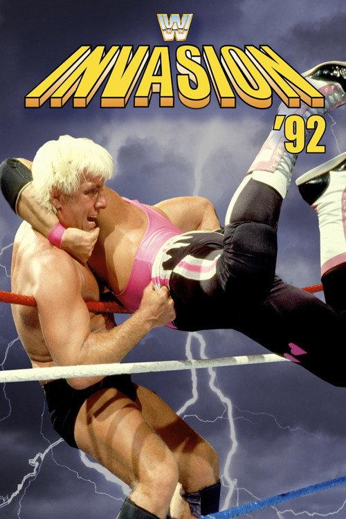 WWE Invasion '92 1992 official movie poster