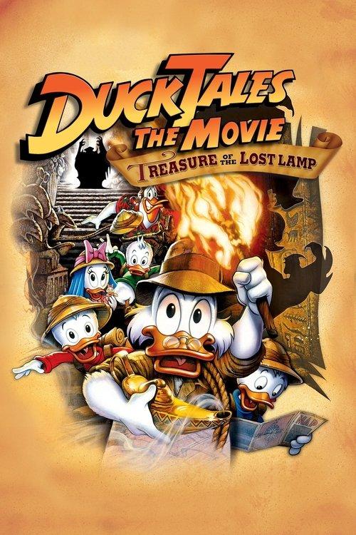 DuckTales: The Movie - Treasure of the Lost Lamp 1990 official movie poster