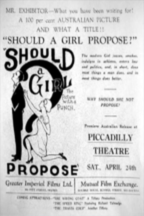 Should a Girl Propose? 1926 official movie poster