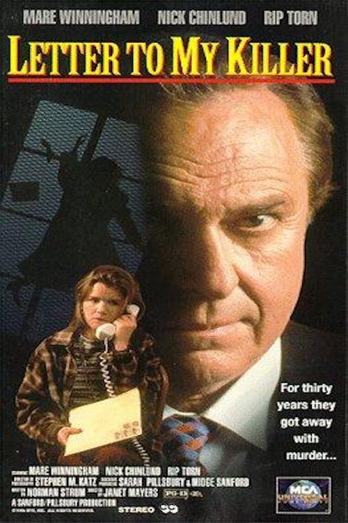 Letter to My Killer 1995 official movie poster