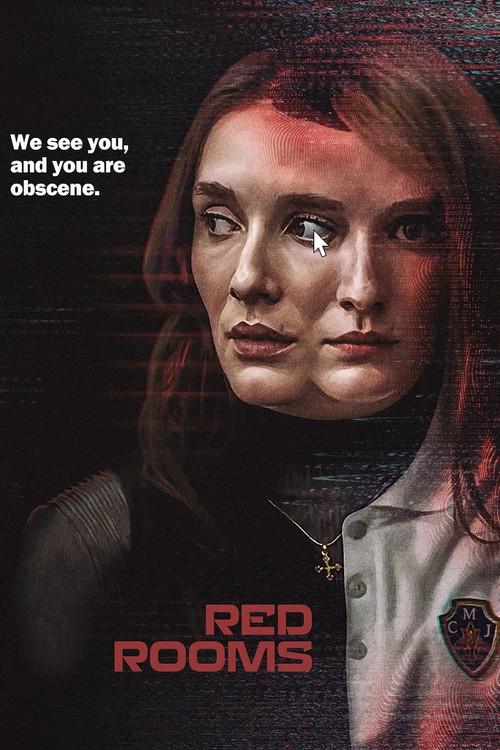 Making 'Red Rooms' 2024 official movie poster