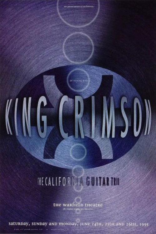 King Crimson - Live at the Warfield Theatre 1995 2015 official movie poster
