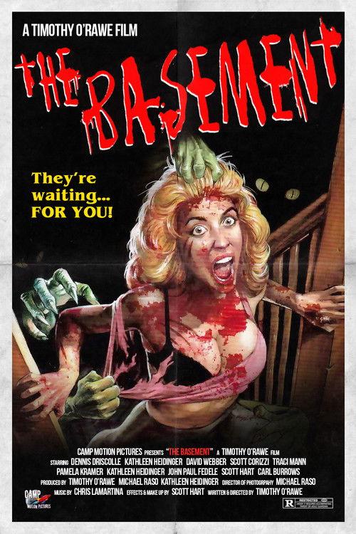 The Basement 1989 official movie poster