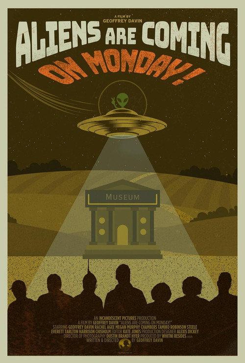 Aliens Are Coming!! On Monday!!! 2026 official movie poster