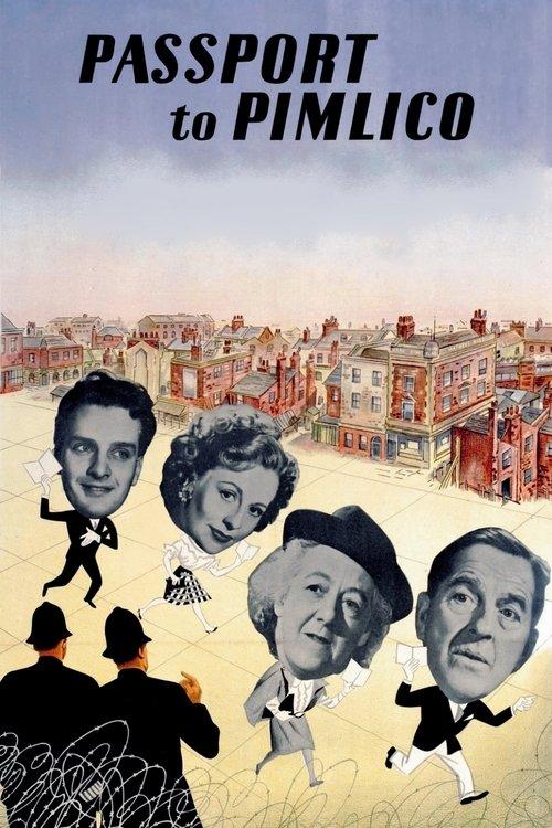 Passport to Pimlico 1949 official movie poster