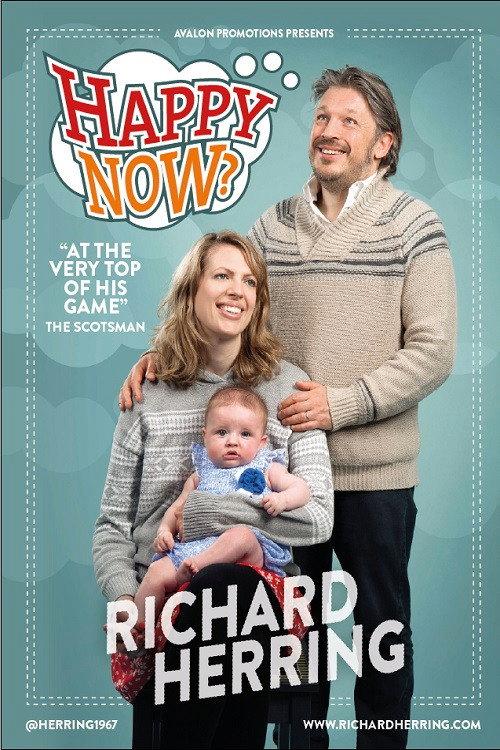 Richard Herring: Happy Now 2016 official movie poster