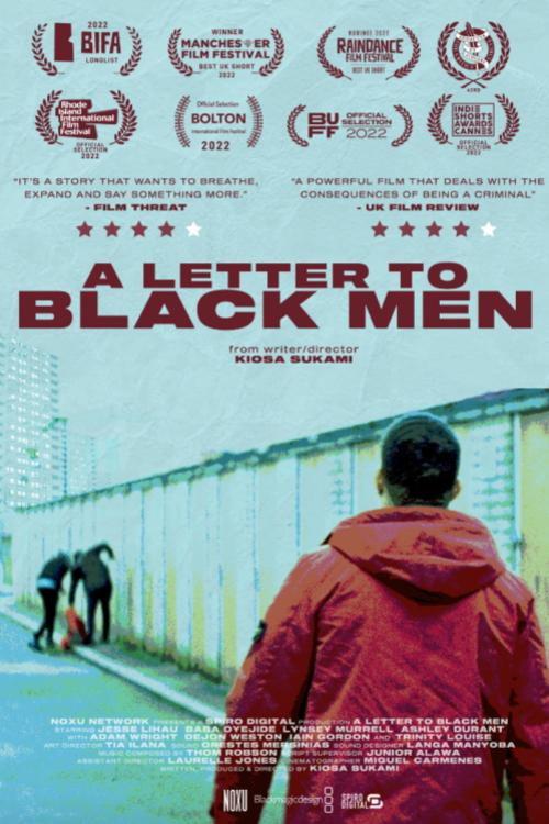 A Letter To Black Men 2022 official movie poster