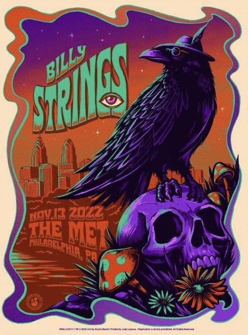 Billy Strings | 2022.11.13 — The Met - Philadelphia, PA 2022 official movie poster