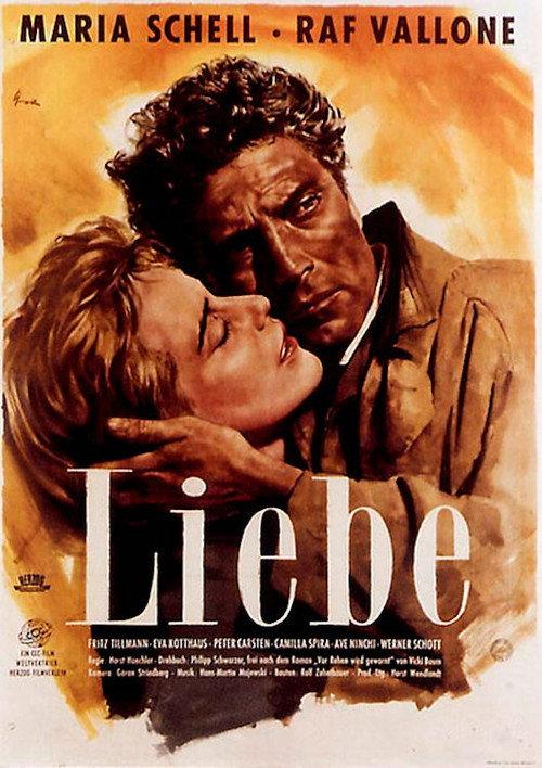 Liebe 1956 official movie poster