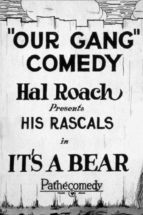 It's a Bear 1924 official movie poster
