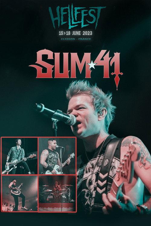 Sum 41 - Hellfest 2023 2023 official movie poster