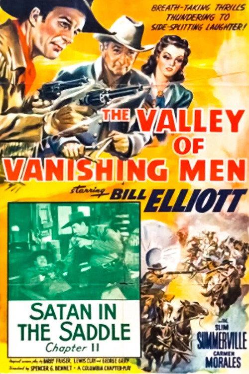 The Valley of Vanishing Men 1942 official movie poster