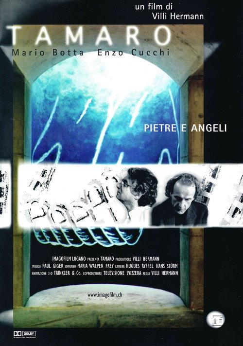 TAMARO. Stones and Angels. Mario Botta Enzo Cucchi 1998 official movie poster