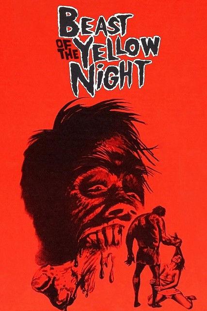 The Beast of the Yellow Night 1971 official movie poster