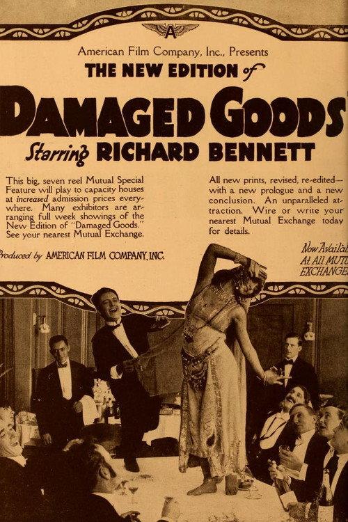 Damaged Goods 1914 official movie poster