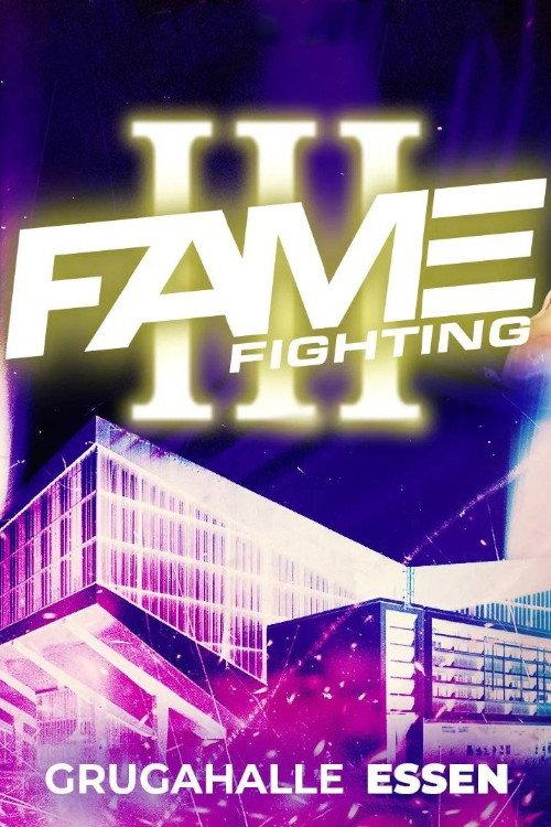 Fame Fighting 3 2025 official movie poster