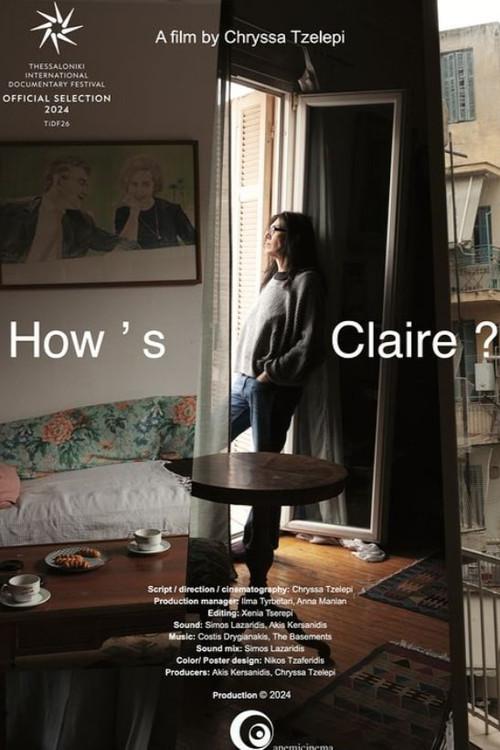 How's Claire? 2024 official movie poster