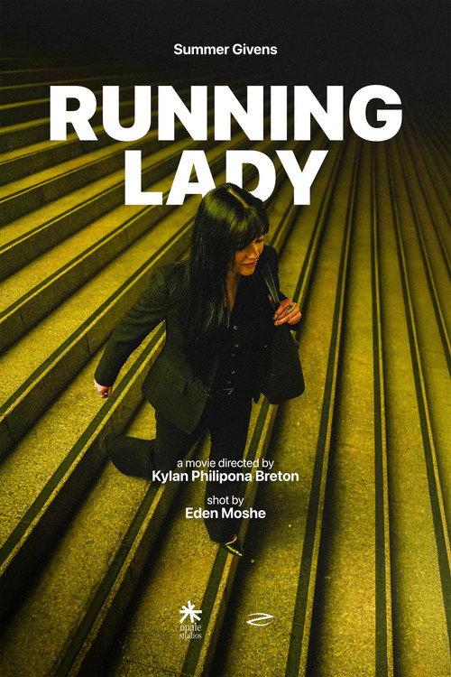 Running Lady 2024 official movie poster