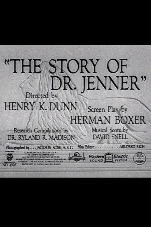 The Story of Dr. Jenner 1939 official movie poster