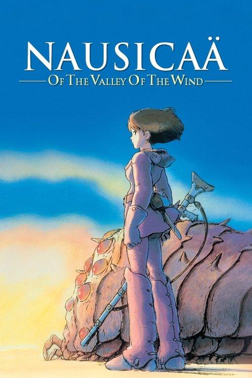 Nausicaä of the Valley of the Wind 1984 official movie poster