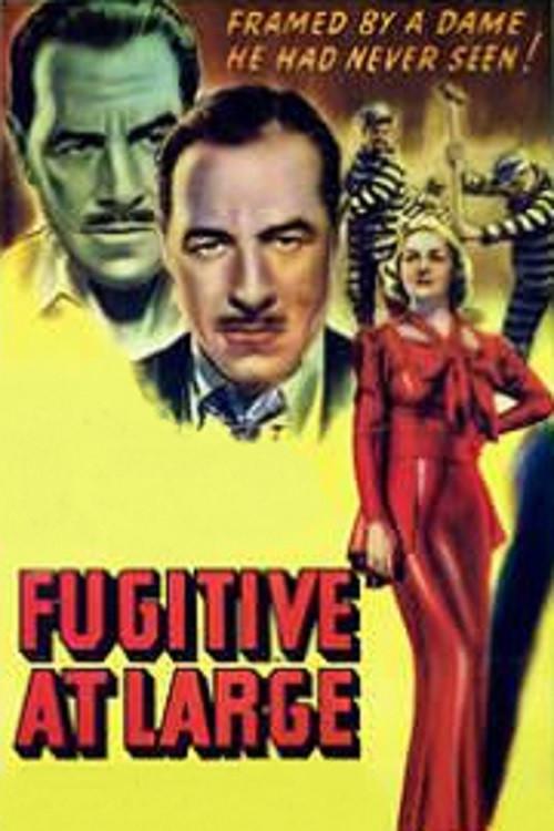 Fugitive at Large 1939 official movie poster