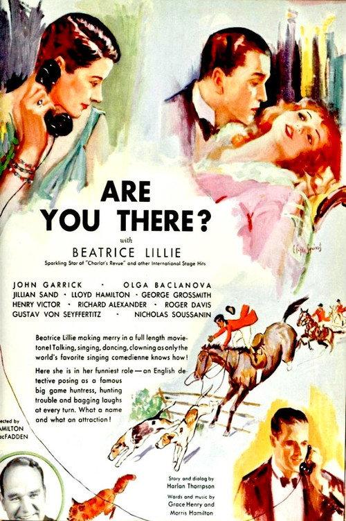 Are You There? 1930 official movie poster