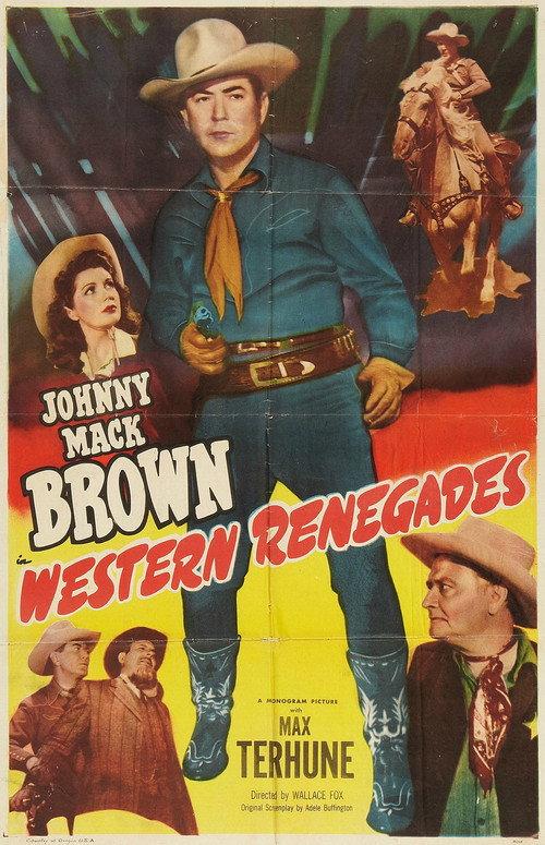 Western Renegades 1949 official movie poster