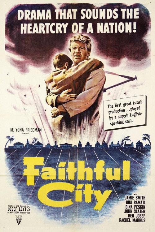 The Faithful City 1952 official movie poster