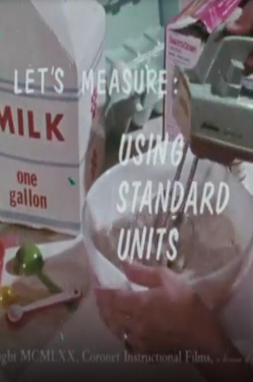 Let's Measure: Using Standard Units 1970 official movie poster