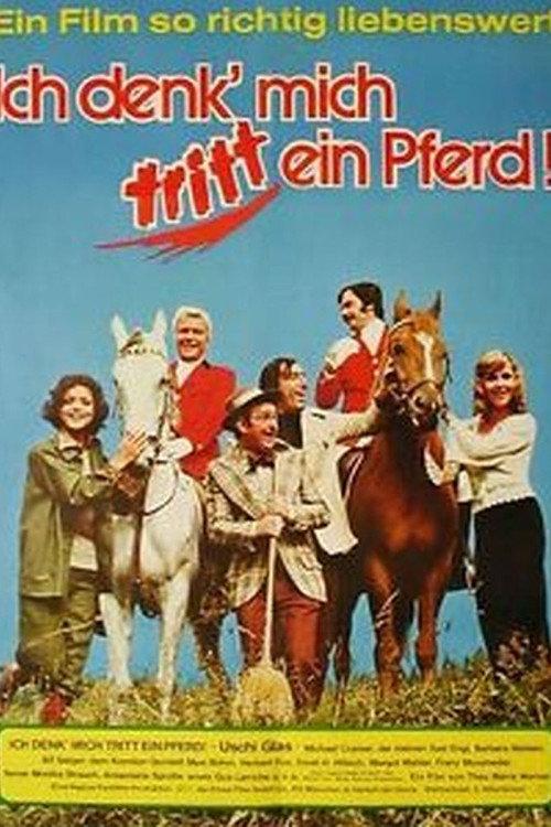 Ich denk', mich tritt ein Pferd 1975 official movie poster