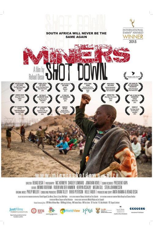 Miners Shot Down 2014 official movie poster