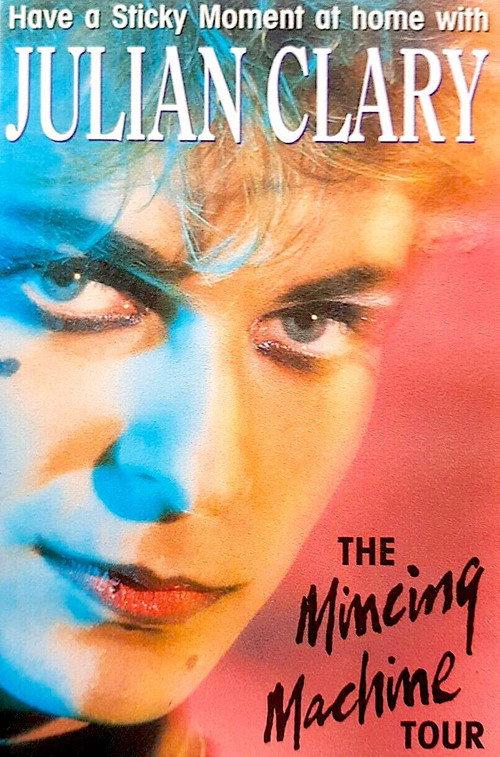 Julian Clary: The Mincing Machine Tour 1989 official movie poster