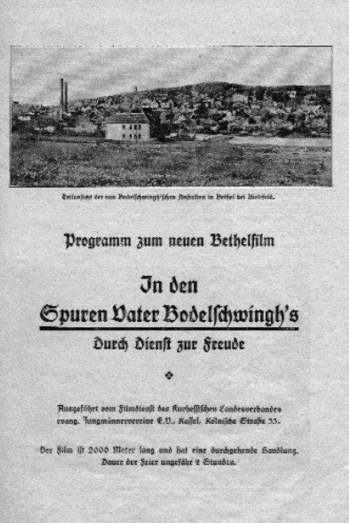In den Spuren Vater Bodelschwinghs 1931 official movie poster