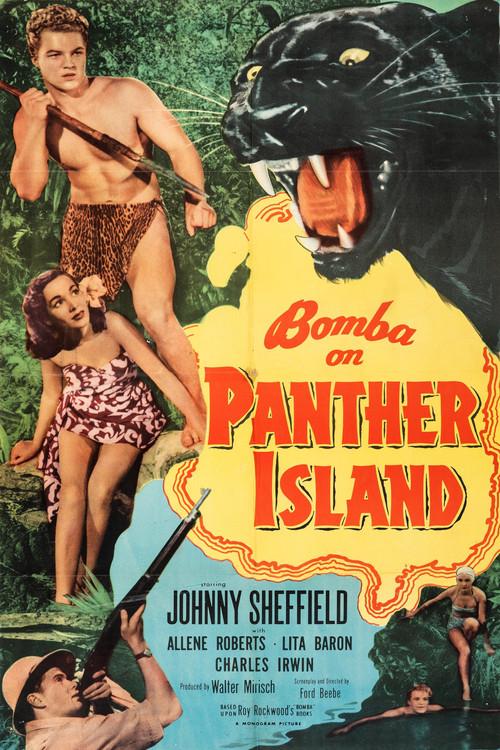 Bomba on Panther Island 1949 official movie poster