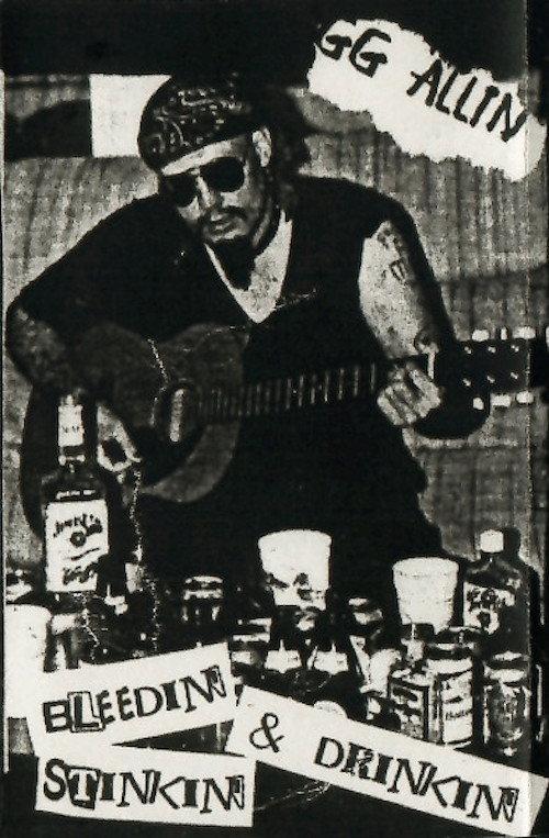 GG Allin: Bleedin', Stinkin' & Drinkin' 1991 official movie poster