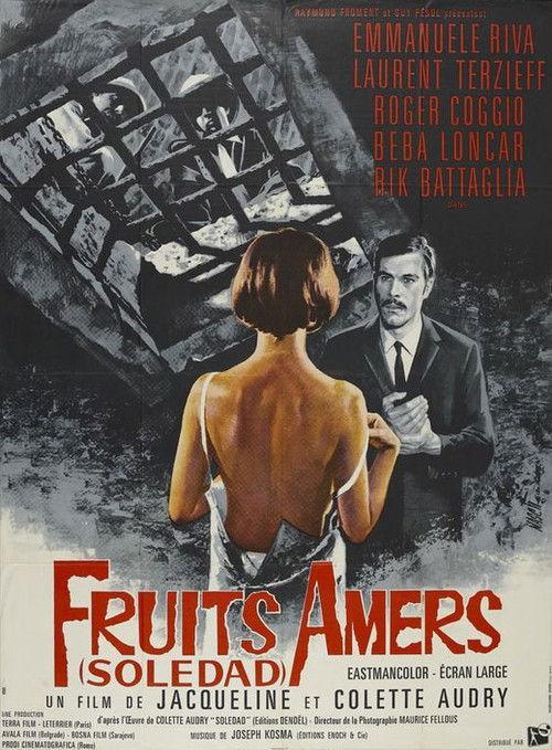 Bitter Fruit 1967 official movie poster