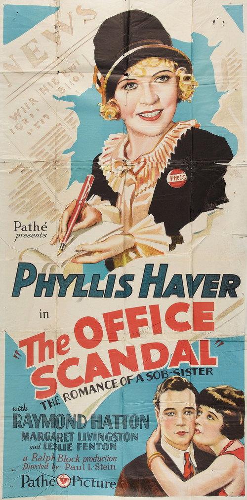 The Office Scandal 1929 official movie poster