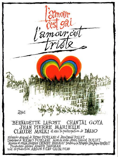 Love Is Gay, Love Is Sad 1971 official movie poster