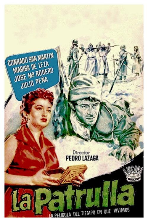 La patrulla 1954 official movie poster