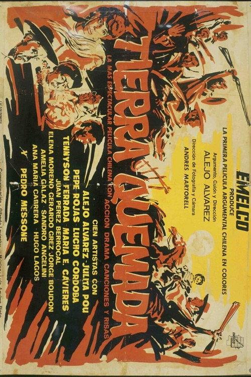Tierra quemada 1968 official movie poster