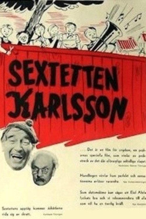 Sextetten Karlsson 1945 official movie poster